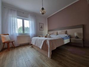 Ліжко або ліжка в номері Apartment Dolores with private outdoor Area