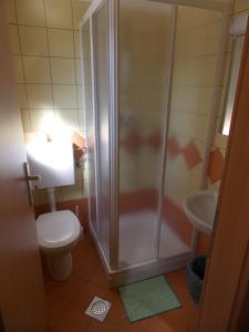 Kylpyhuone majoituspaikassa Apartment and Room Natasa