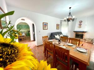 Posezení v ubytování Casa Moreno