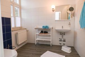 Et badeværelse på Villa Sanssouci - Bäderstilvilla mit individuellen Wohnungen + 221 billeder