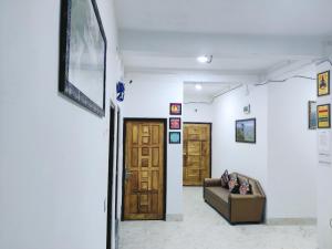 Posezení v ubytování Jain Homestay