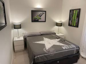 Posteľ alebo postele v izbe v ubytovaní Apartament Antic Plankton - Sa Riera Begur - Free Parking, Beach, Wifi, Perfect holidays