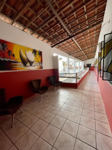 Lobbyn eller receptionsområdet på Pousada Pepone - Fortaleza Centro