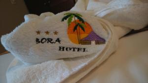 Postel nebo postele na pokoji v ubytování Bora Hotel