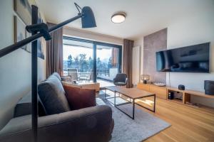 Zona d'estar a Molo Lipno Apartment D112 Lipno Home