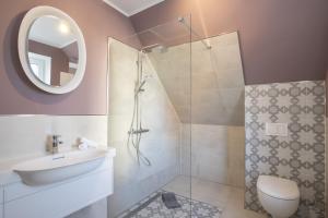 Koupelna v ubytování Ferienwohnung Bootsmann + 16 fotografií