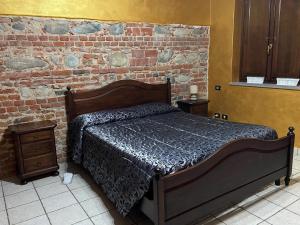 Postel nebo postele na pokoji v ubytování AGRITURISMO I CAMINI
