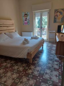 Postel nebo postele na pokoji v ubytování B&B&Beer