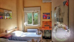 Postel nebo postele na pokoji v ubytování B&B&Beer