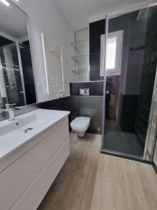Koupelna v ubytování 170A Cimadevilla con vistas