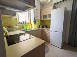 Kuchyň nebo kuchyňský kout v ubytování Tamar's place