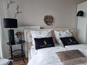Posteľ alebo postele v izbe v ubytovaní Apartament Prestige & Sea Horyzont 613