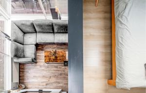 Khu vực ghế ngồi tại Oud Kempen Bungalow 95