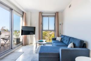 Posezení v ubytování 89-Penthouse Apartment with Stunning Views, Fuengirola
