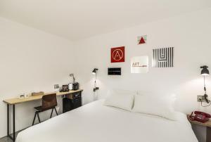 Voodi või voodid majutusasutuse ART'OTEL Ximending TAIPEI toas