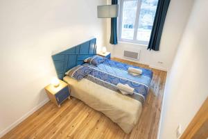 Posteľ alebo postele v izbe v ubytovaní Appartement Modane Gare Wifi stationnement gratuit