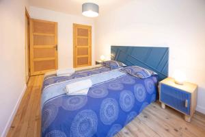 Posteľ alebo postele v izbe v ubytovaní Appartement Modane Gare Wifi stationnement gratuit
