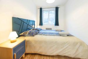 Posteľ alebo postele v izbe v ubytovaní Appartement Modane Gare Wifi stationnement gratuit