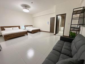 Llit o llits en una habitació de 18 Walking Homestay
