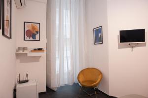 A television and/or entertainment centre at San Liborio bed and breakfast