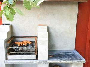 Grillfaciliteterne i feriehuset som gæsterne kan bruge