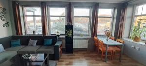 A seating area at Apartman Alma