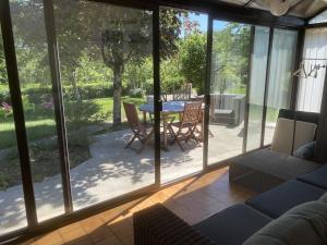 Posezení v ubytování A proximité du futuroscope et des marais poitevin + 12 fotografií