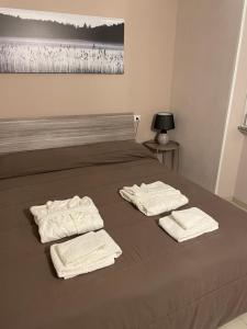 Posteľ alebo postele v izbe v ubytovaní Rosy Bed&Breakfast