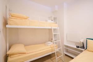 Ένα ή περισσότερα κρεβάτια σε δωμάτιο στο naTURE apartment Bjelasnica