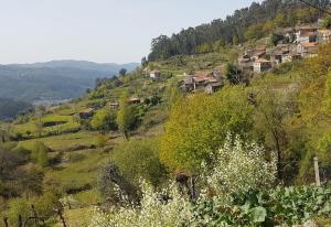a village on the side of a hill at VillaGarcia-Casa da Peneira in Terras de Bouro