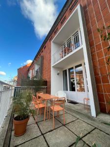 Balkón alebo terasa v ubytovaní Le Gite moderne - Gite urbain à Dunkerque