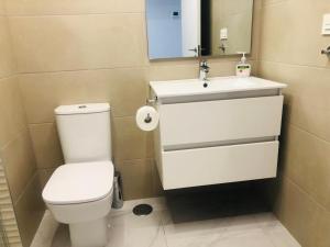 Koupelna v ubytování Residencial Alegria 12