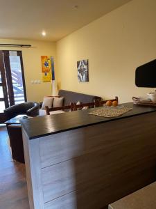 Posezení v ubytování MIN apartman Goc