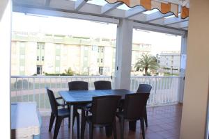 A balcony or terrace at Xeraco Beach Alma