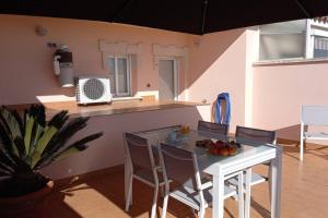 A balcony or terrace at Atico duplex en Malgrat de Mar