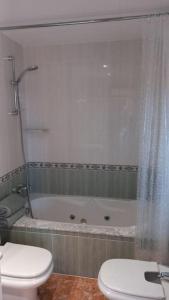 A bathroom at Atico duplex en Malgrat de Mar