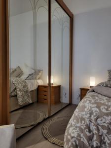 Posteľ alebo postele v izbe v ubytovaní Paris flat