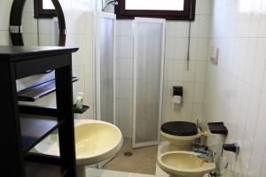 Koupelna v ubytování B&B Il Centralino + 14 fotografií