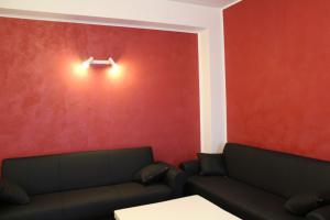 Posezení v ubytování B&B Il Centralino