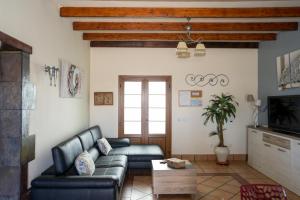 Et opholdsområde på Villa Piedra