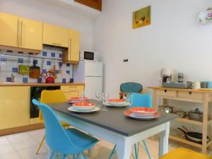 Dapur atau dapur kecil di aux capitelles de laure