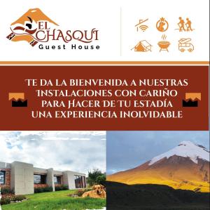 Certificado, premio, señal o documento que está expuesto en El Chasqui Guest House