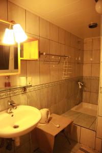 Et badeværelse på Guest house Heysel Laeken Atomium