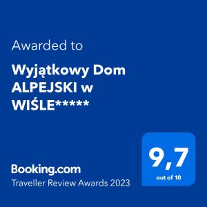 Fotografia z galérie ubytovania Wyjątkowy Dom ALPEJSKI w WIŚLE***** v destinácii Wisła + 25 fotografií