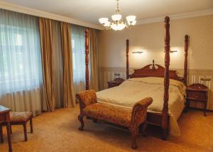 Voodi või voodid majutusasutuse hotel Memorial toas