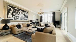 Χώρος καθιστικού στο ApartmentInCopenhagen Apartment 1529