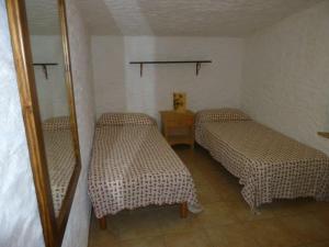 Tempat tidur dalam kamar di Casa Pasqualina
