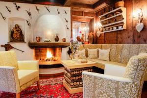 Część wypoczynkowa w obiekcie Familien- & Vitalhotel Auenhof