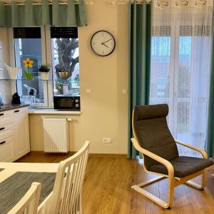 Część wypoczynkowa w obiekcie Lux Garden Apartment