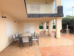 Balkon lub taras w obiekcie Luxury villa 20mts far from the sea